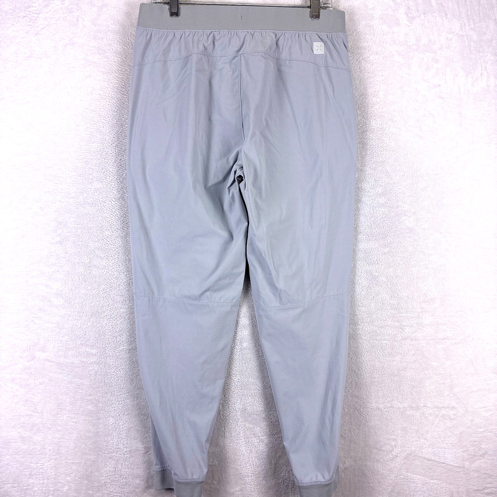 Ten Thousand Interval Joggers Pants Mens M Gray Nylon Workout Preppy Gym Stretch - Picture 5 of 12